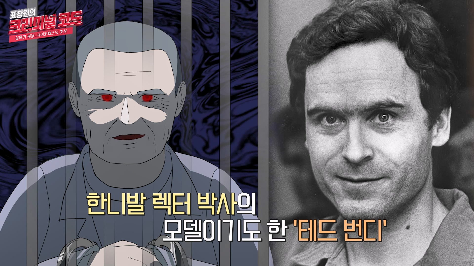 한니발 렉터 박사의 모델이기도 한 테드 번디